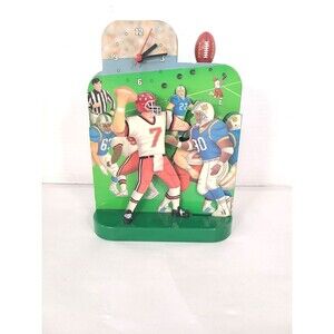 Vintage The Original Football Clock Electronic Lights & Sound Fun-Damental 1999